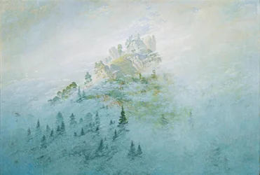 Niebla matinal en las montañas